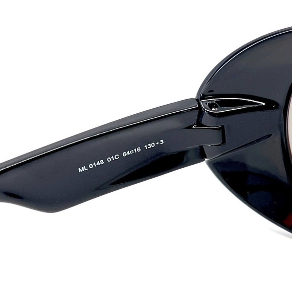 New! MONCLER Sunglasses ML0148 01C, Authentic - Picture 8 of 10